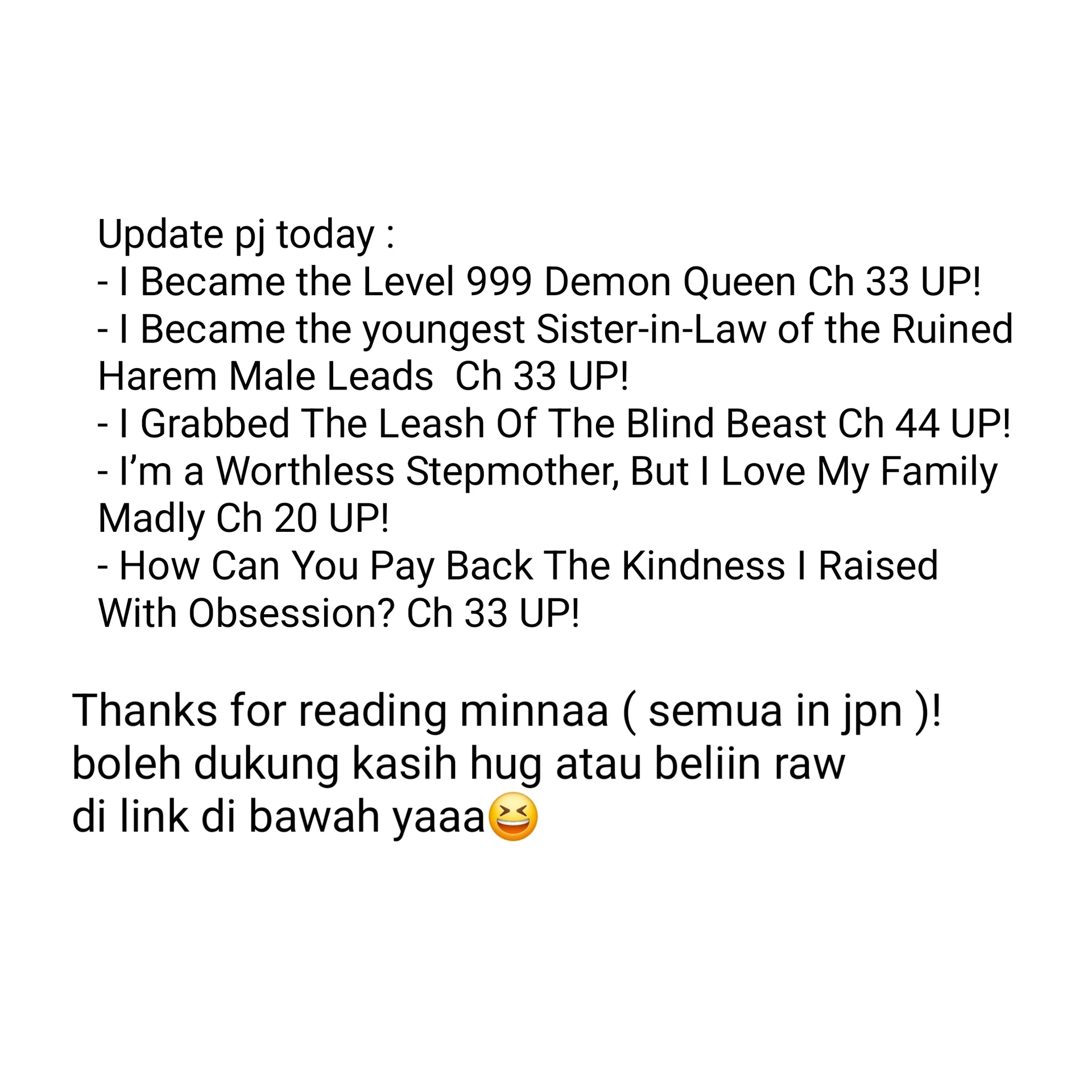 Baca How Can You Pay Back The Kindness I Raised With Obsession? - Chapter 33 halaman 95