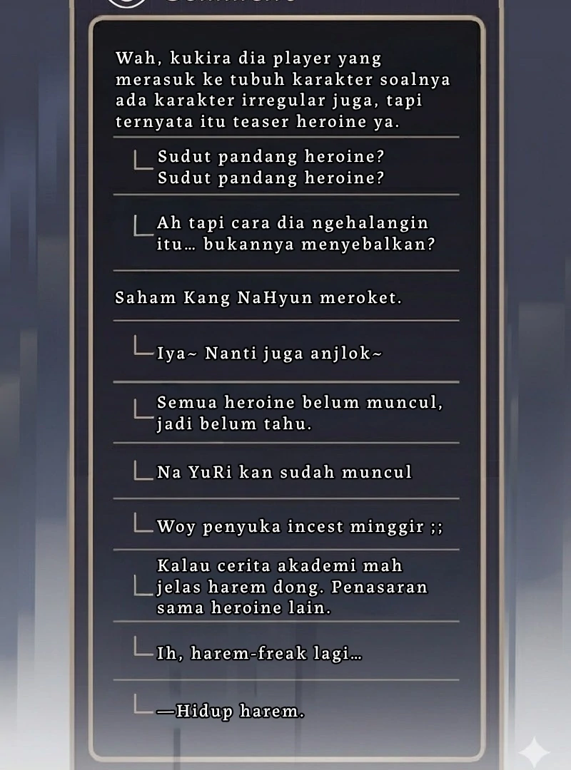 Baca How to Get On the Main Character's Flower Path - Chapter 9 halaman 40