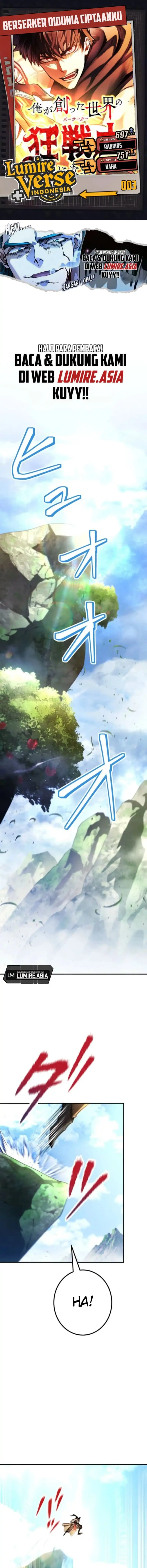 Baca I Became the Berserker of the World I Created - Chapter 03 halaman 1