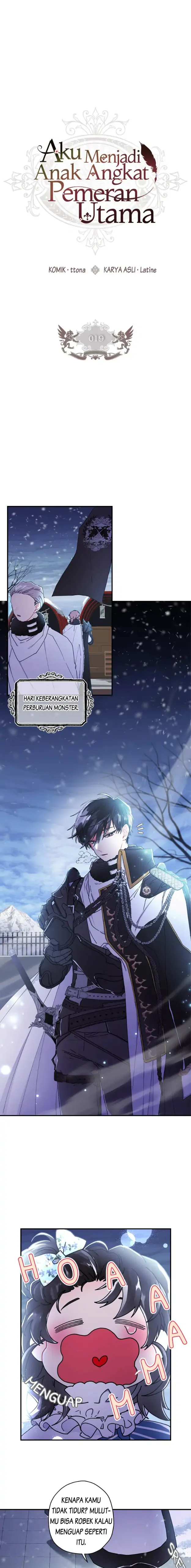 Baca I Became the Male Lead's Adopted Daughter - Chapter 19 halaman 1