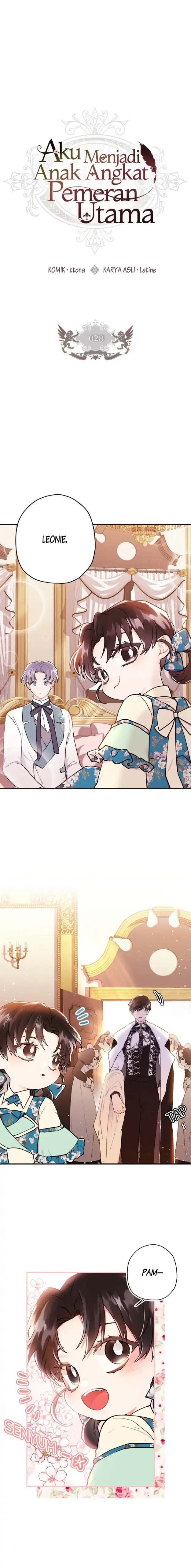 Baca I Became the Male Lead's Adopted Daughter - Chapter 28 halaman 1