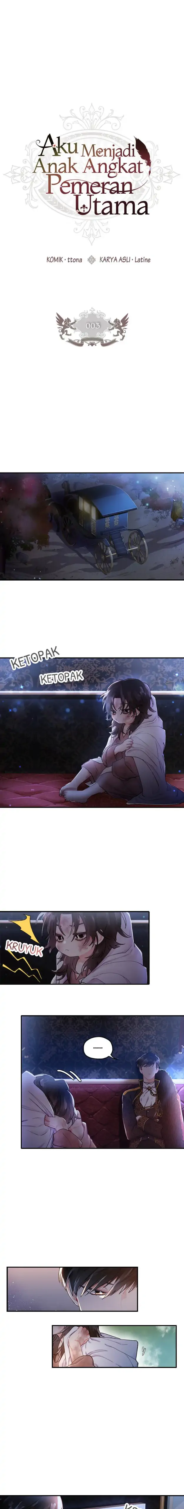 Baca I Became the Male Lead's Adopted Daughter - Chapter 3 halaman 1