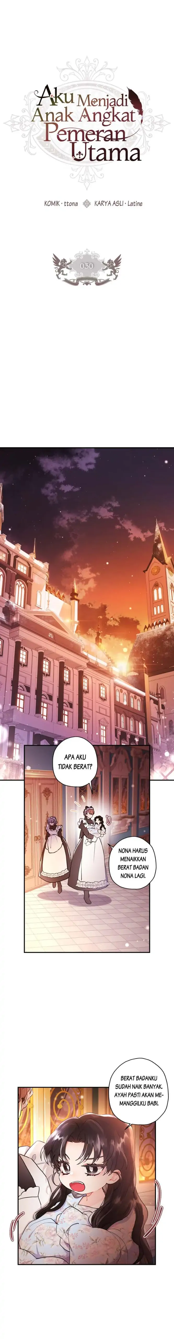 Baca I Became the Male Lead's Adopted Daughter - Chapter 30 halaman 1