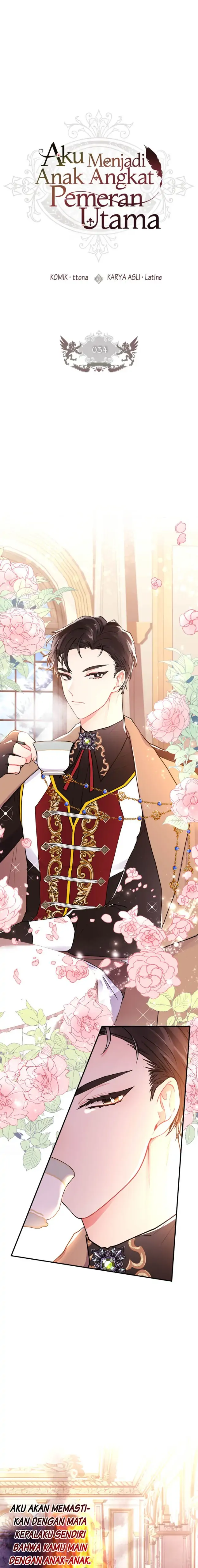 Baca I Became the Male Lead's Adopted Daughter - Chapter 34 halaman 1