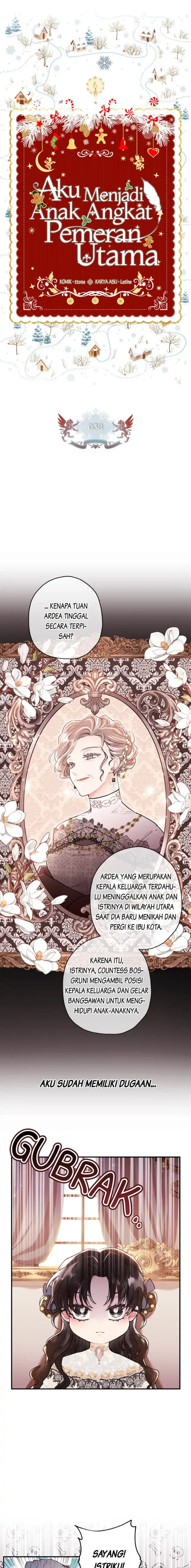 Baca I Became the Male Lead's Adopted Daughter - Chapter 38 halaman 1