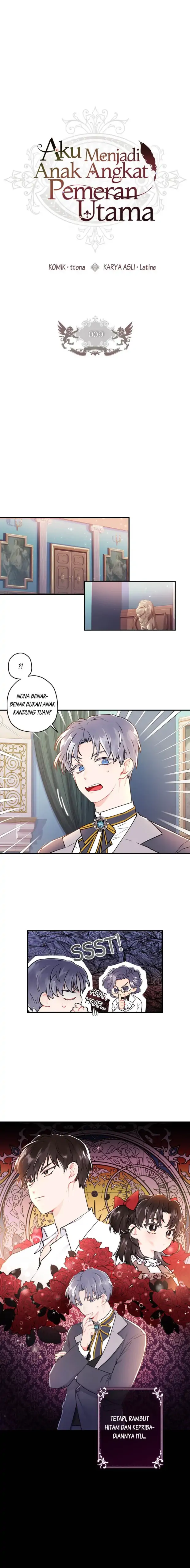 Baca I Became the Male Lead's Adopted Daughter - Chapter 9 halaman 1