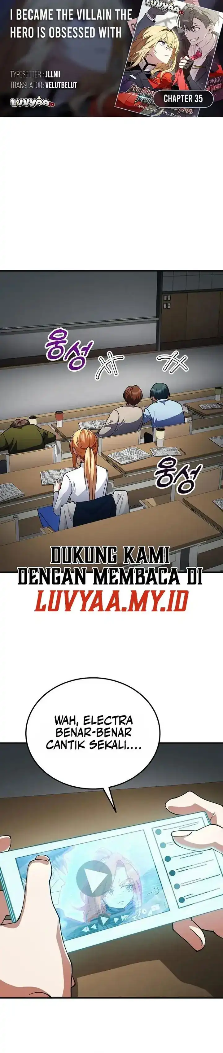 Baca I Became The Villain The Hero Is Obsessed With - Chapter 35 halaman 1
