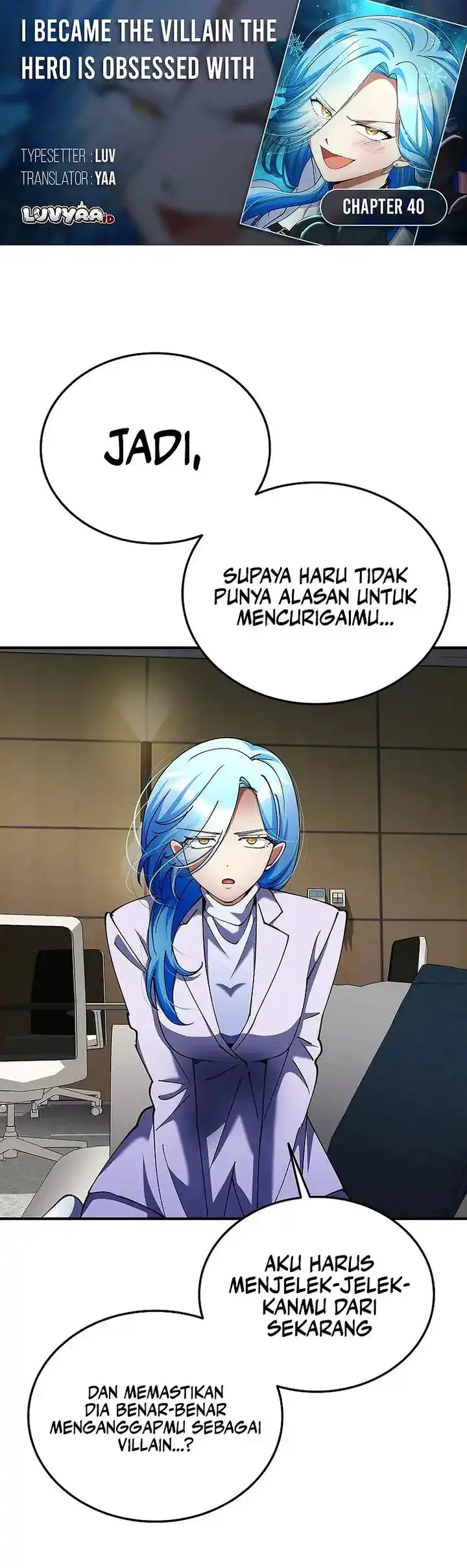 Baca I Became The Villain The Hero Is Obsessed With - Chapter 40 halaman 1