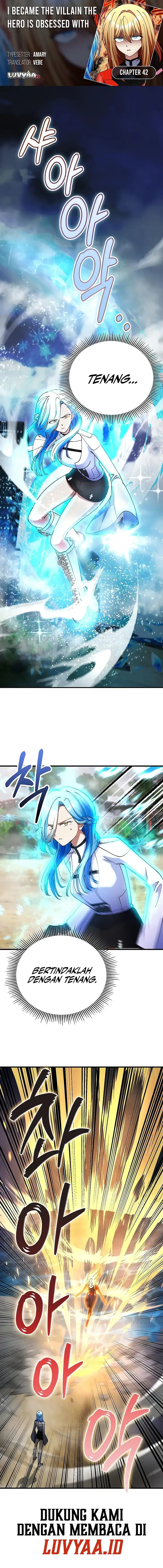 Baca I Became The Villain The Hero Is Obsessed With - Chapter 42 halaman 1