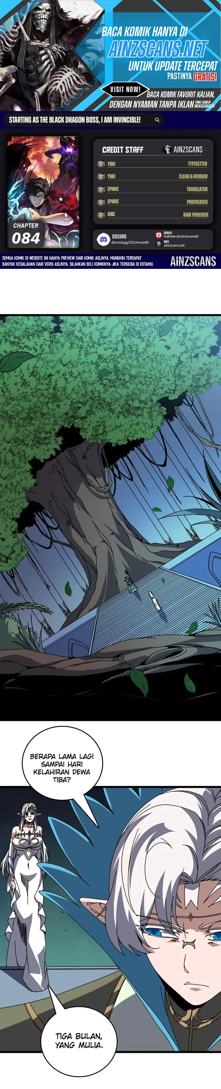 Baca I Become Invincible Black Dragon Boss At The Start - Chapter 84 halaman 1