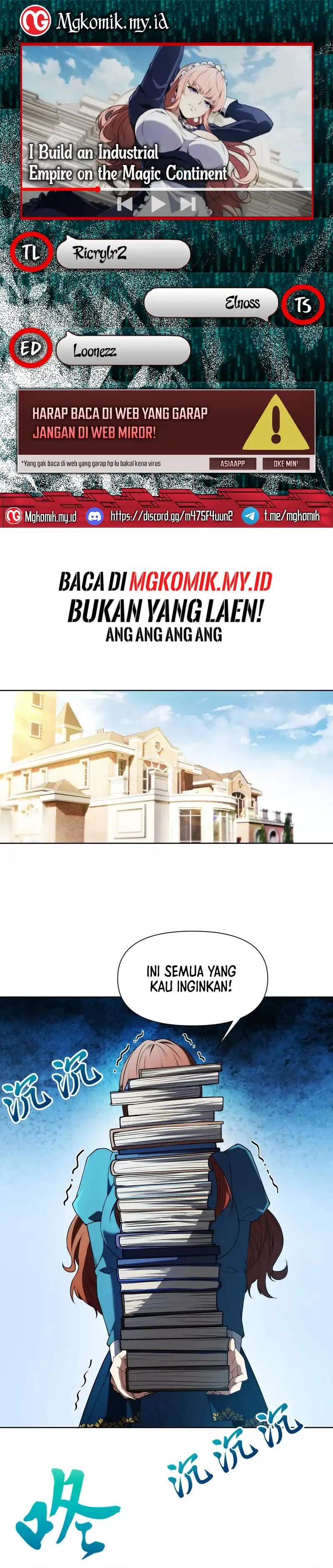 Baca I Build an Industrial Empire on the Magic Continent Chapter 55 - Halaman 1 Baca I Build an Industrial Empire on the Magic Continent - Chapter 55 halaman 1