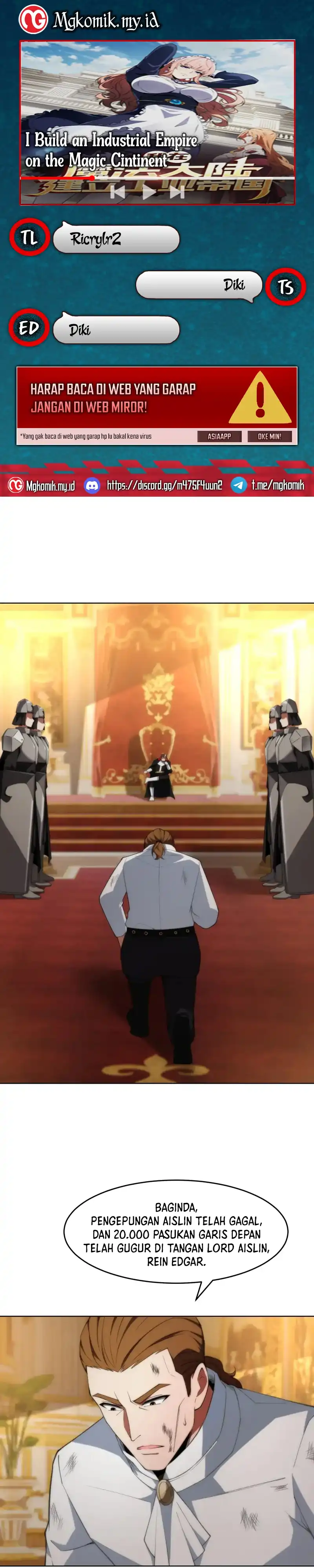 Baca I Build an Industrial Empire on the Magic Continent - Chapter 64 halaman 1
