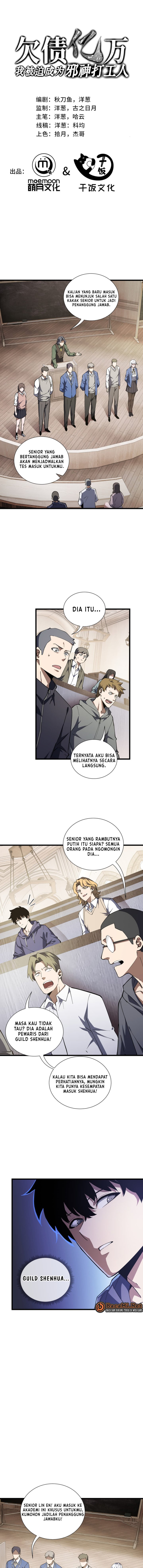 Baca I Owe a Billion Dollars and I Am Forced to Become a Worker for an Evil God, I Owe Billions in Debt Chapter 23 - Halaman 1 Baca I Owe a Billion Dollars and I Am Forced to Become a Worker for an Evil God, I Owe Billions in Debt - Chapter 23 halaman 1