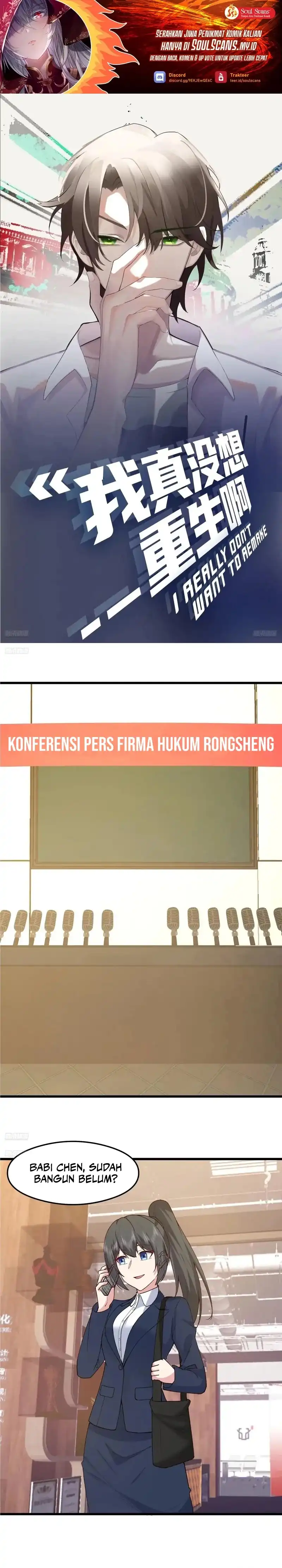 Baca I Really Don't Want to Be Reborn - Chapter 425 halaman 2