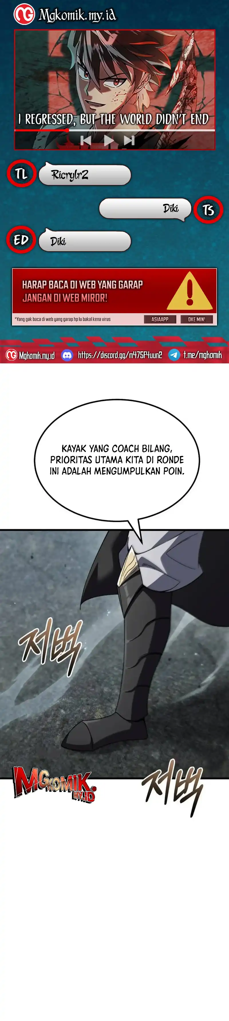 Baca I Regressed, but the World didn't End - Chapter 52 halaman 1