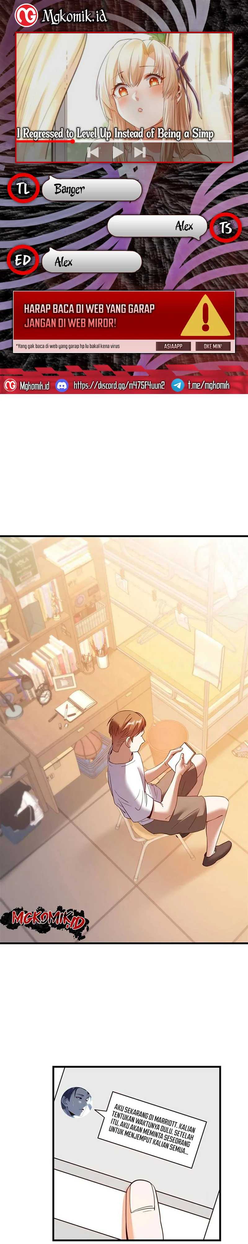 I Regressed to Level Up Instead of Being a Simp Chapter 111 page 2