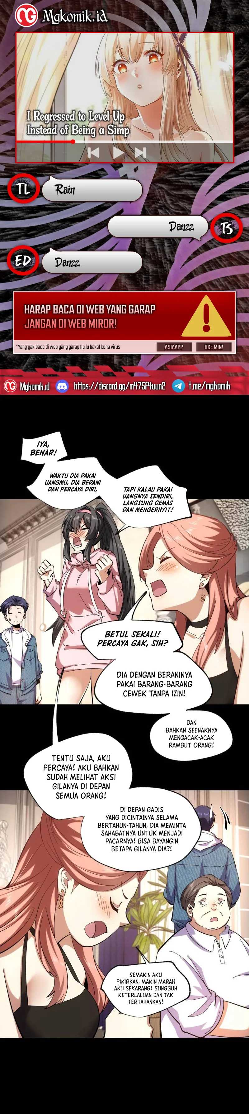 I Regressed to Level Up Instead of Being a Simp Chapter 75 page 2