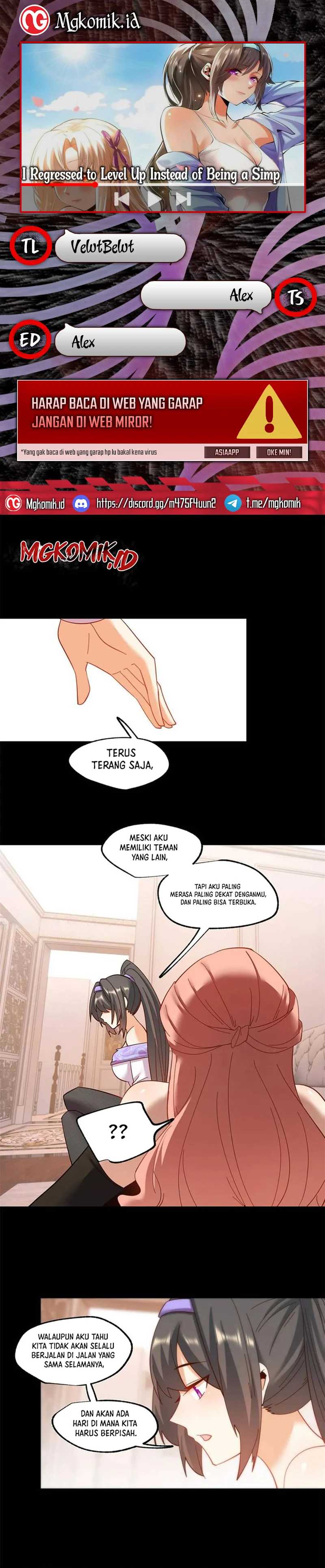 I Regressed to Level Up Instead of Being a Simp Chapter 88 page 2