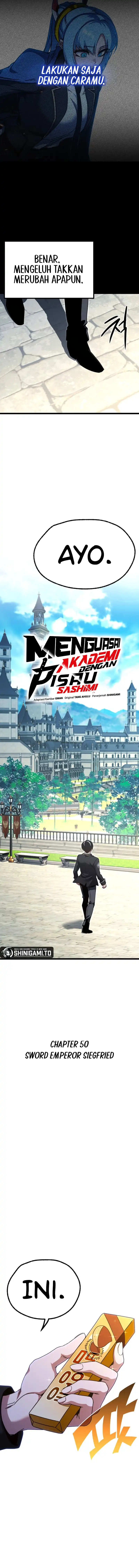 Baca I Took over The Academy With a Single Sashimi Knife - Chapter 50 halaman 9