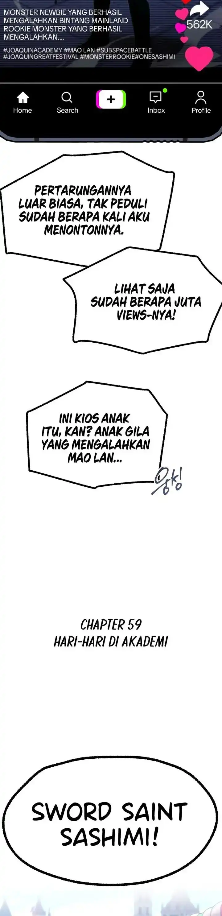 Baca I Took over The Academy With a Single Sashimi Knife - Chapter 59 halaman 12