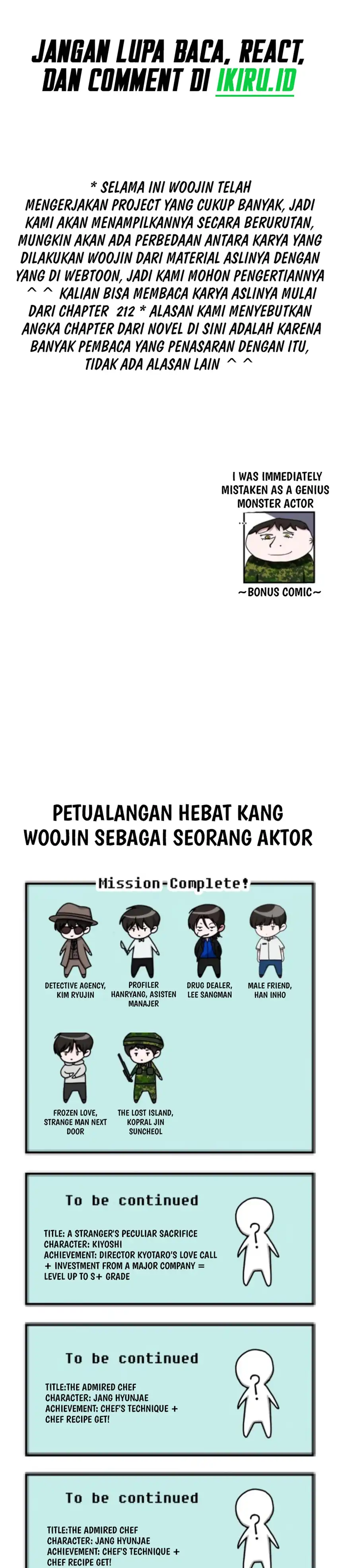 Baca I Was Immediately Mistaken for a Monster Genius Actor - Chapter 82 halaman 33