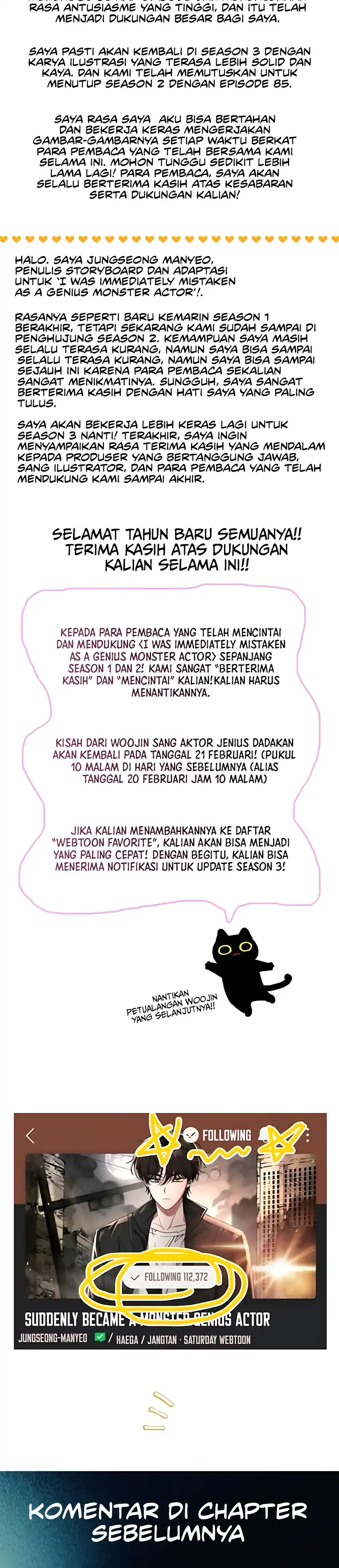 Baca I Was Immediately Mistaken for a Monster Genius Actor - Chapter 85 halaman 37