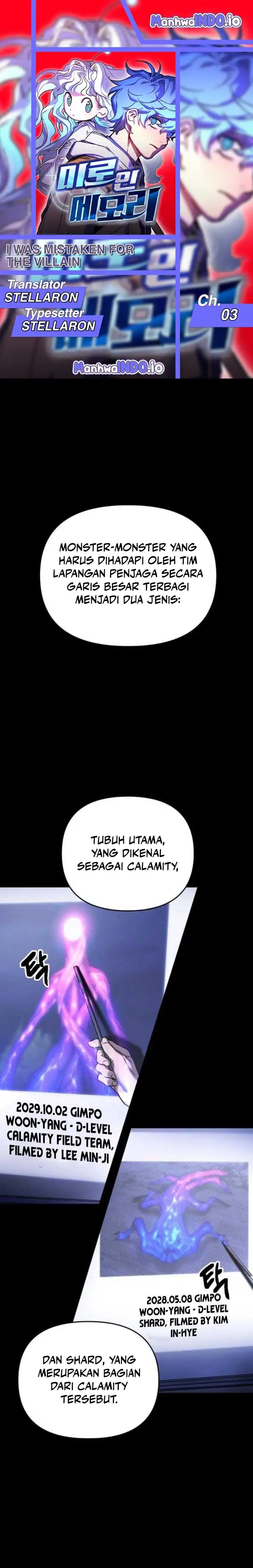 Baca I Was Mistaken for the Villain - Chapter 03 halaman 1