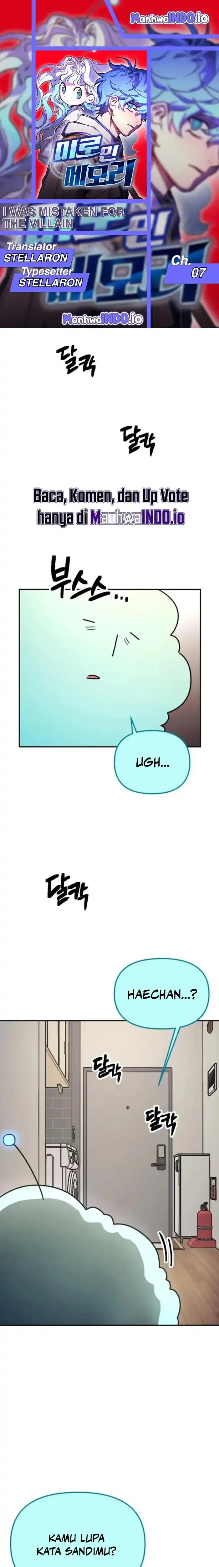 Baca I Was Mistaken for the Villain - Chapter 07 halaman 1