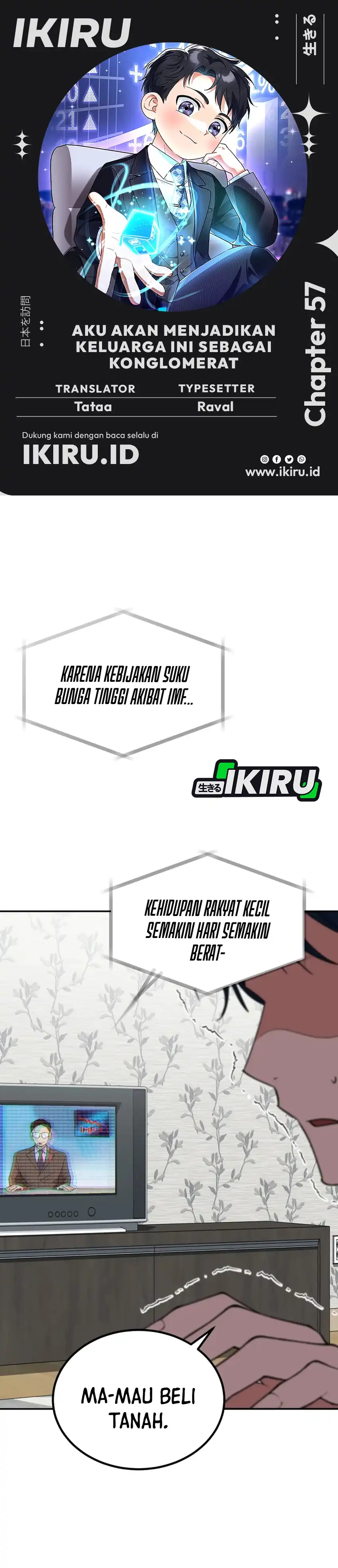 Baca I Will Raise This Family! - Chapter 57 halaman 1