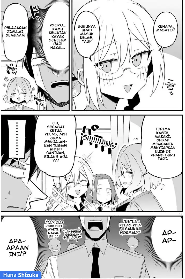 Baca Iinchou Desu ga Furyou ni Naru Hodo Koi Shitemasu! - Chapter 12 halaman 14