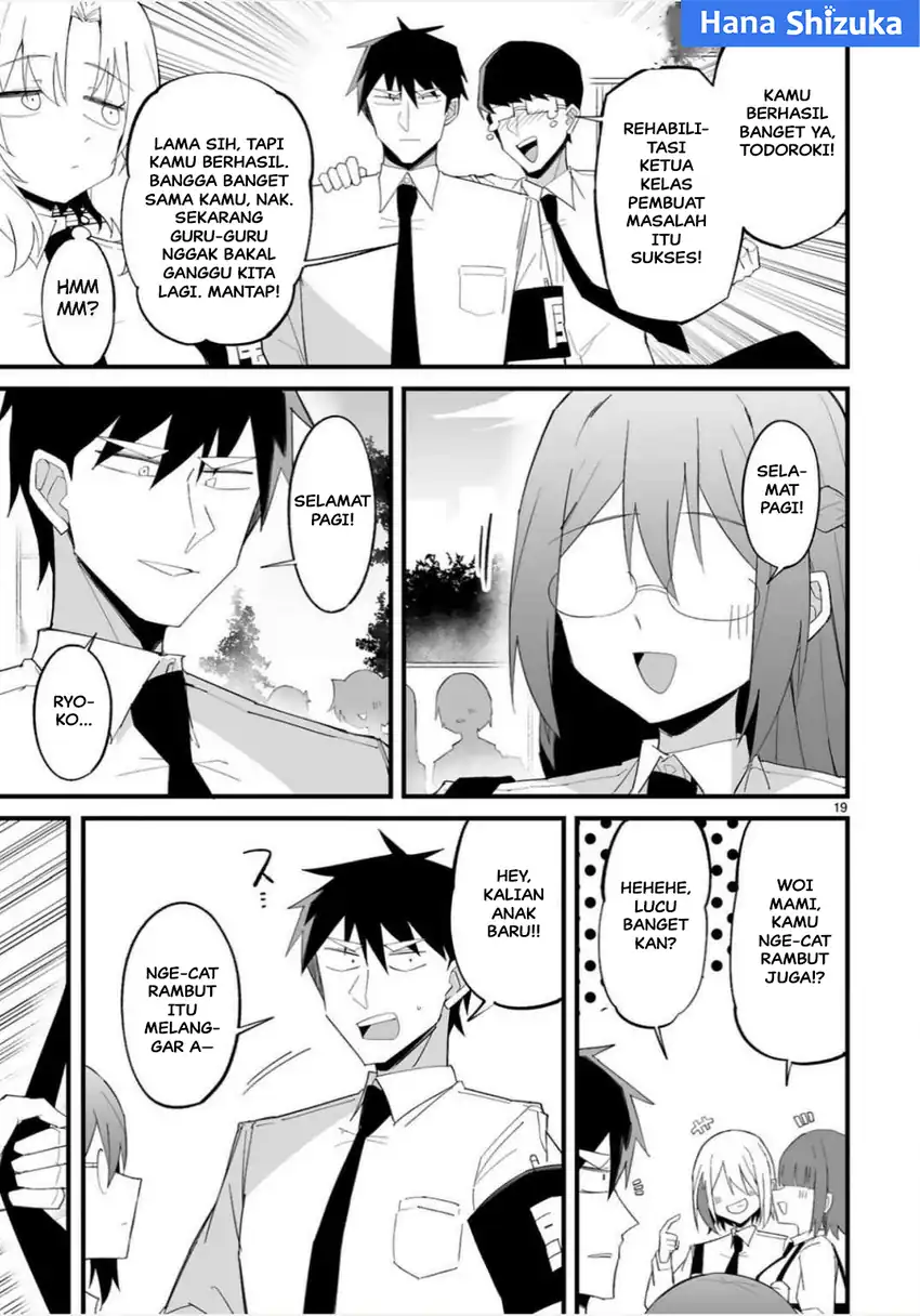 Baca Iinchou Desu ga Furyou ni Naru Hodo Koi Shitemasu! - Chapter 18 halaman 19