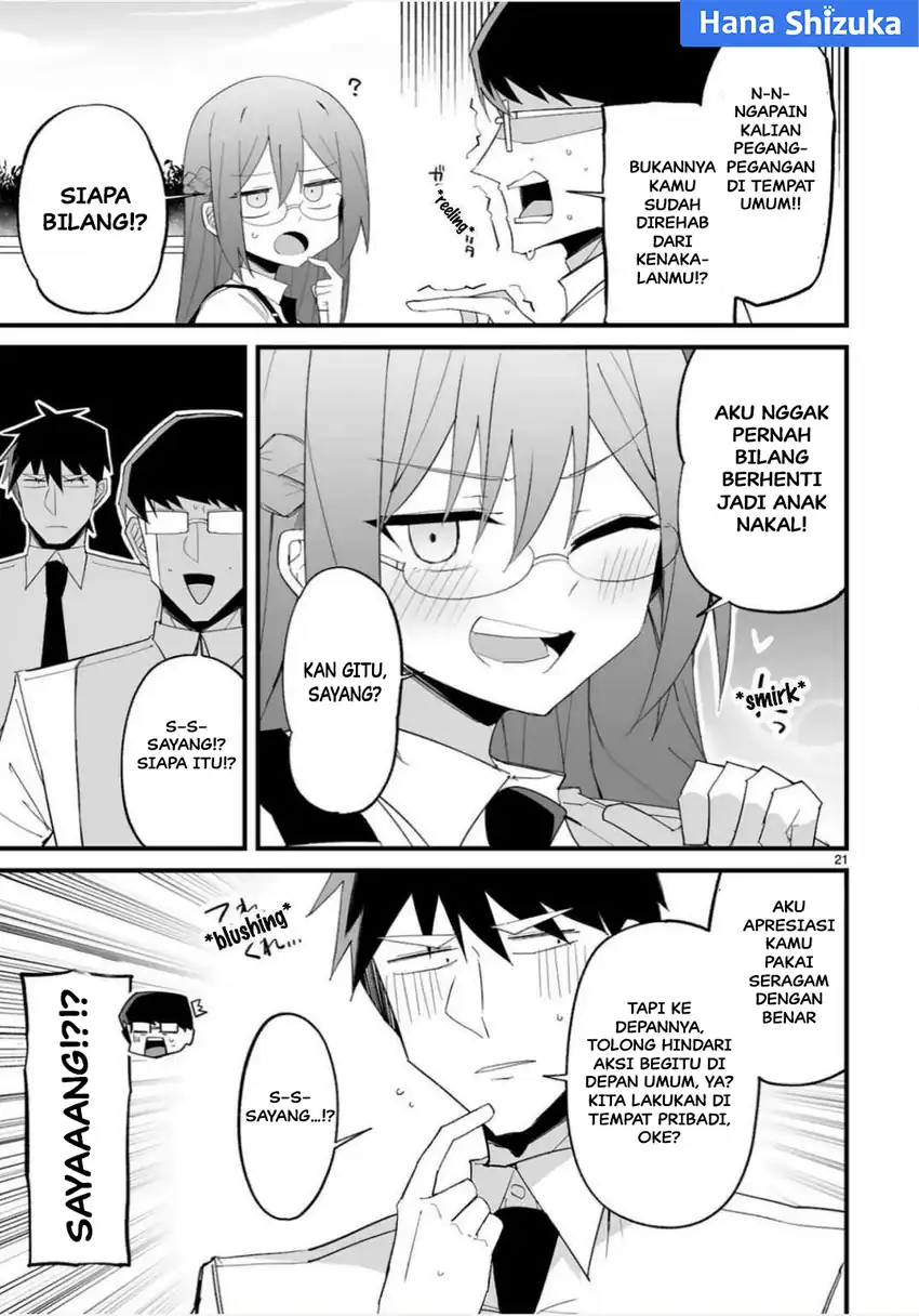 Baca Iinchou Desu ga Furyou ni Naru Hodo Koi Shitemasu! - Chapter 18 halaman 21