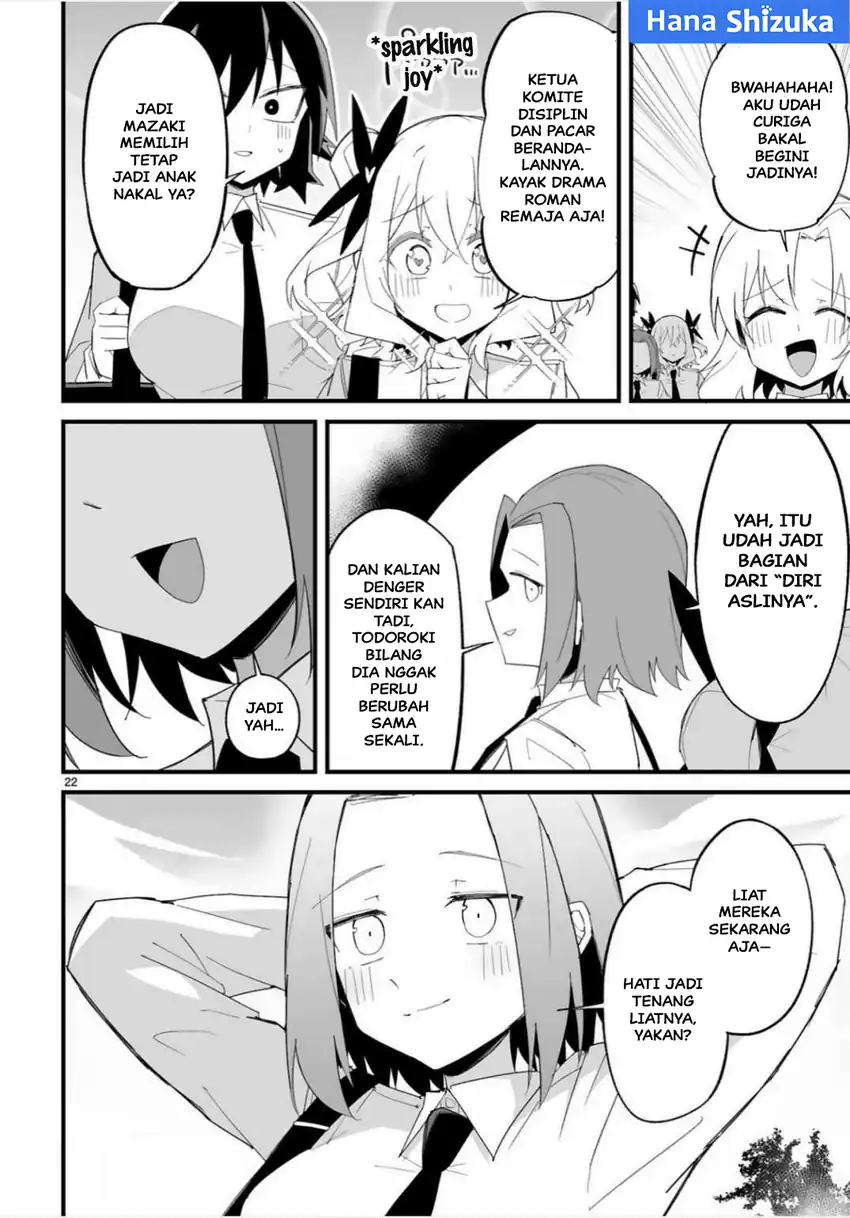 Baca Iinchou Desu ga Furyou ni Naru Hodo Koi Shitemasu! - Chapter 18 halaman 22