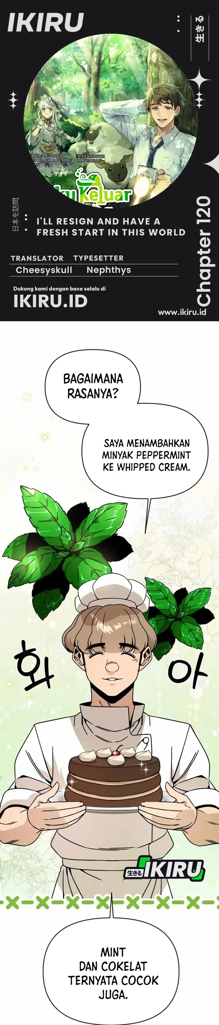 Baca I’ll Resign and Have a Fresh Start in This World - Chapter 120 halaman 1