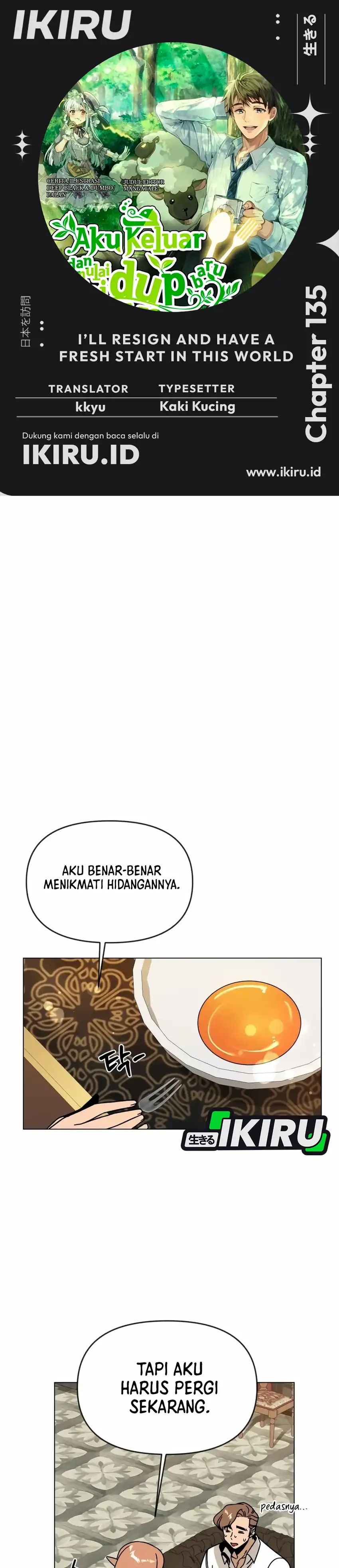 Baca I’ll Resign and Have a Fresh Start in This World - Chapter 135 halaman 1