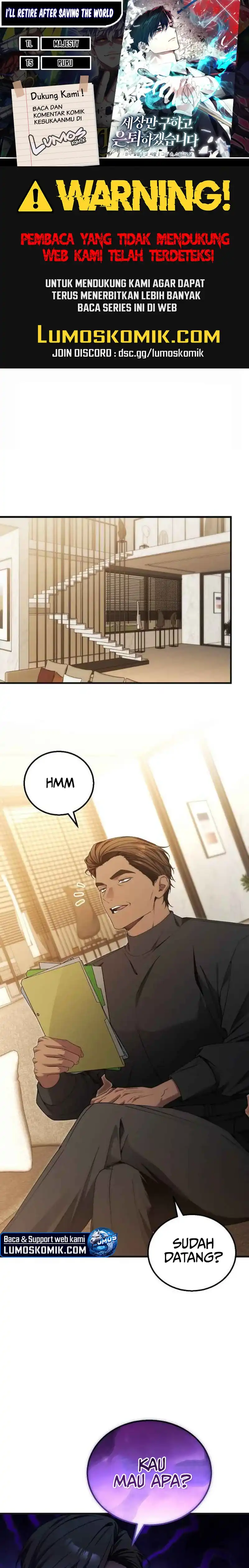 Baca I'll Retire After Saving the World - Chapter 79 halaman 1