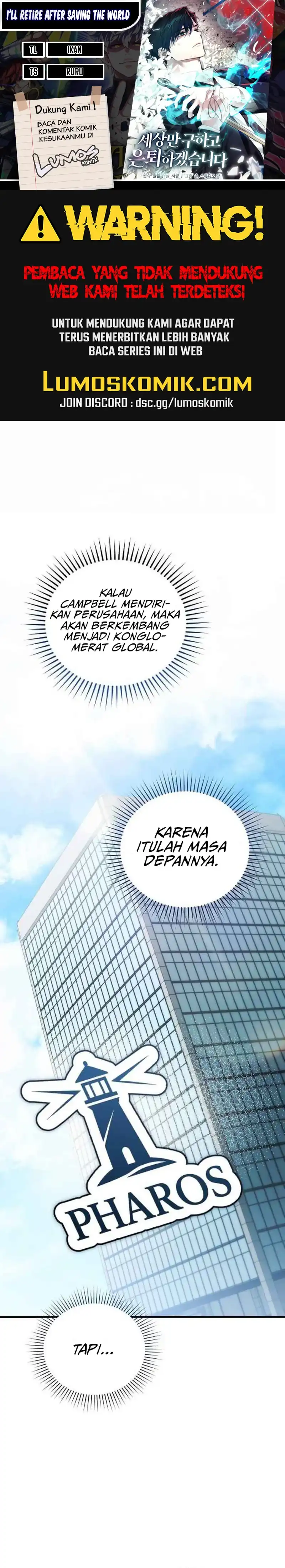 Baca I'll Retire After Saving the World - Chapter 80 halaman 1
