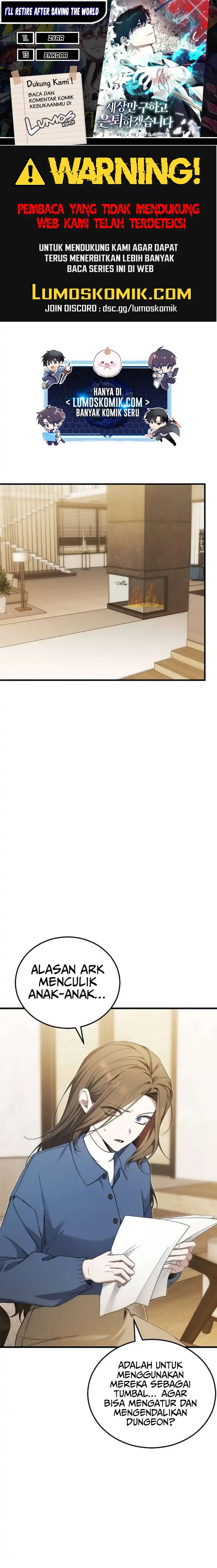 Baca I'll Retire After Saving the World - Chapter 81 halaman 1