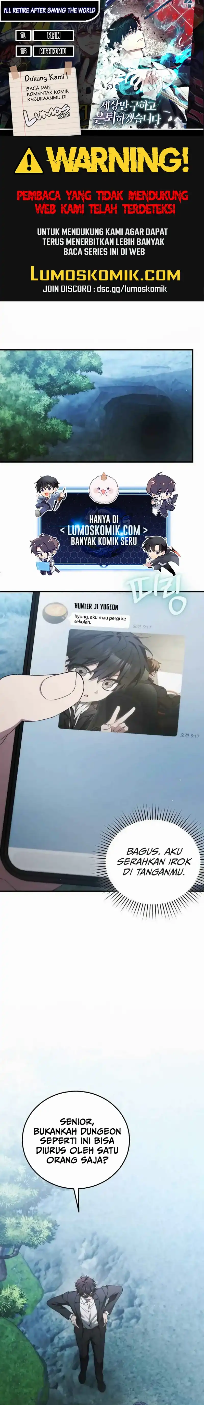 Baca I'll Retire After Saving the World - Chapter 84 halaman 1