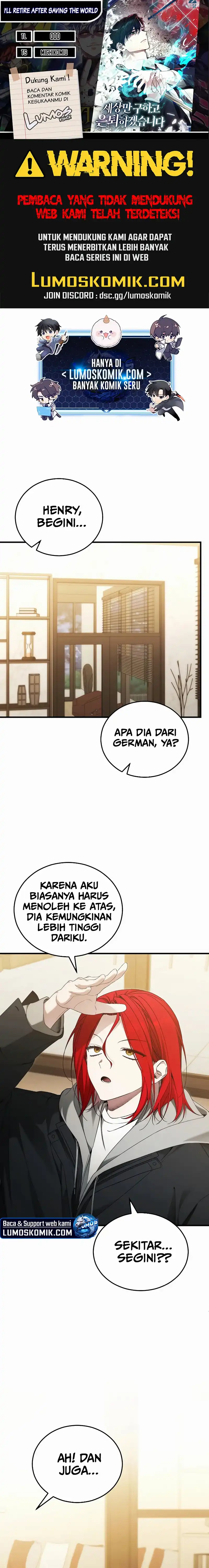 Baca I'll Retire After Saving the World - Chapter 87 halaman 1