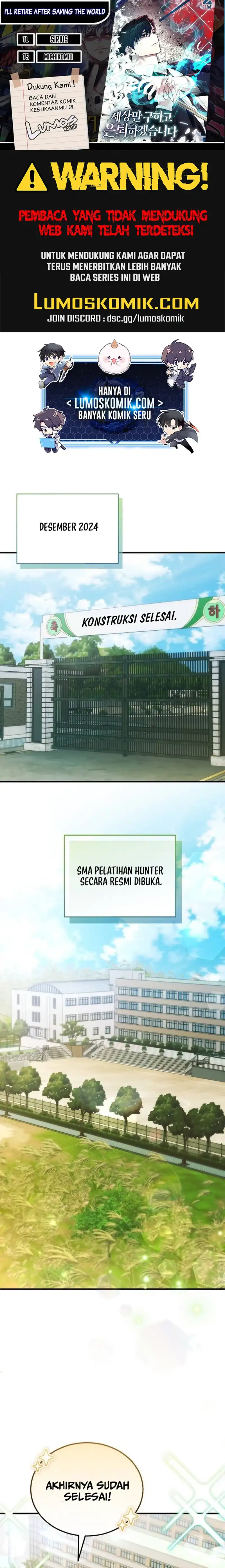 Baca I'll Retire After Saving the World - Chapter 90 halaman 1