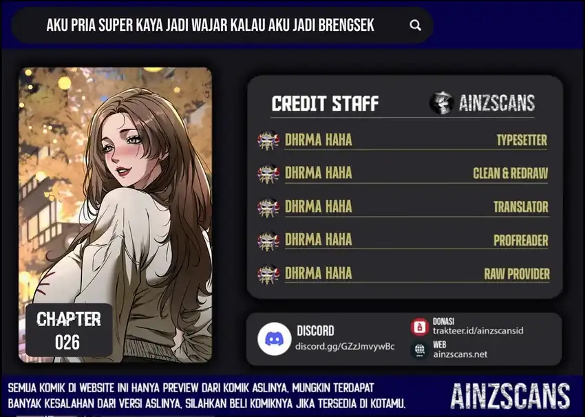 Baca I'm a Super Rich Guy, So It's Reasonable For Me to Be a Scumbag - Chapter 26 halaman 2