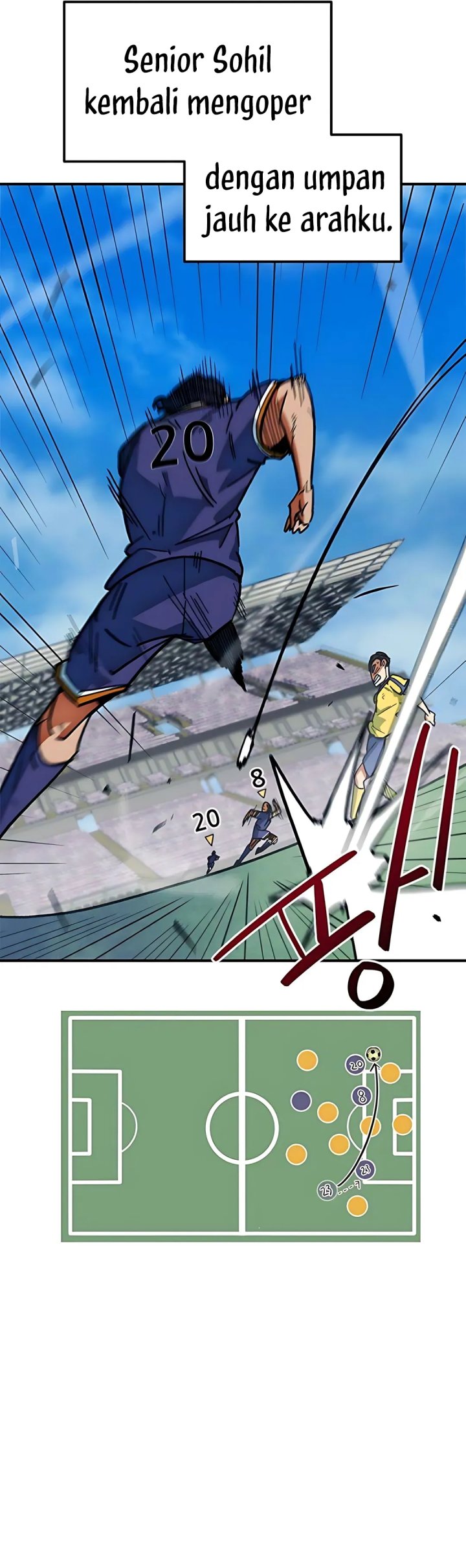 Im Being Misunderstood as a Soccer Genius Chapter 48 page 70