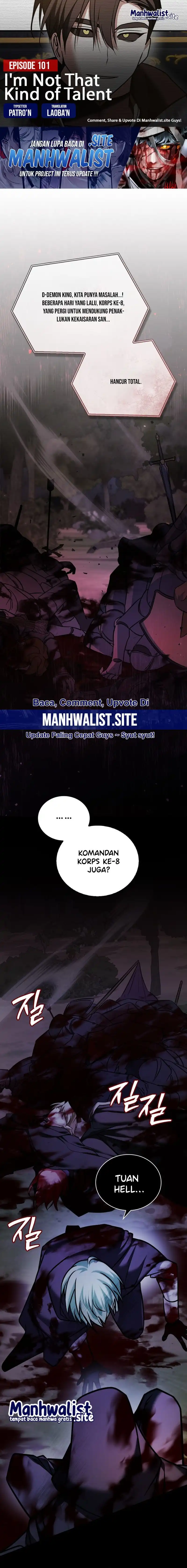 Baca I'm Not That Kind of Talent - Chapter 101 halaman 1