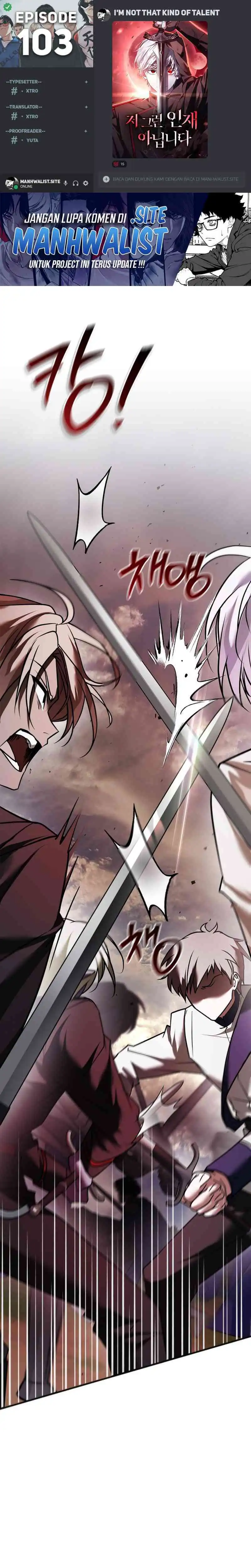 Baca I'm Not That Kind of Talent - Chapter 103 halaman 1