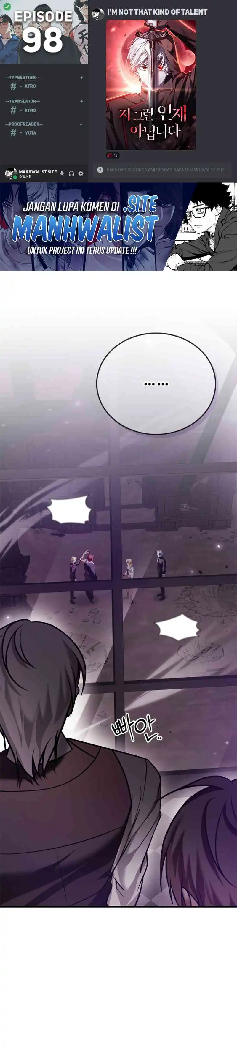 Baca I'm Not That Kind of Talent - Chapter 98 halaman 1