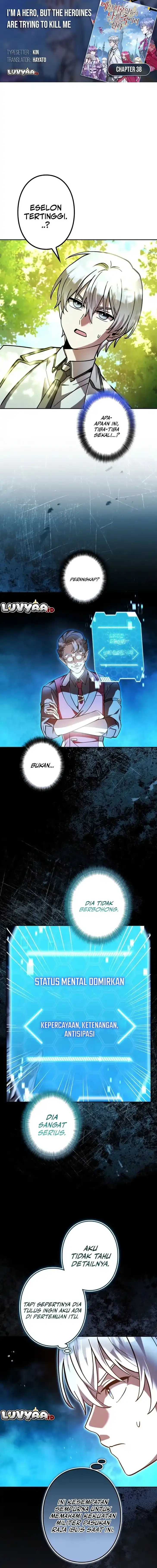Baca Im the Hero but the Main Heroines Are Trying to Kill Me - Chapter 38 halaman 1