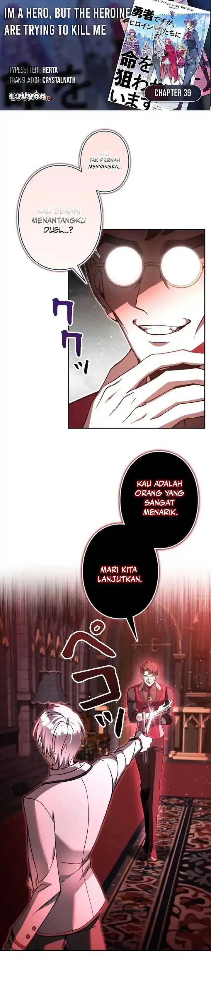 Baca Im the Hero but the Main Heroines Are Trying to Kill Me - Chapter 39 halaman 1
