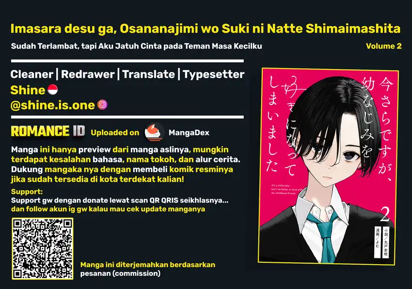 Baca Imasara desu ga, Osananajimi wo Suki ni Natte Shimaimashita - Chapter 36 halaman 1