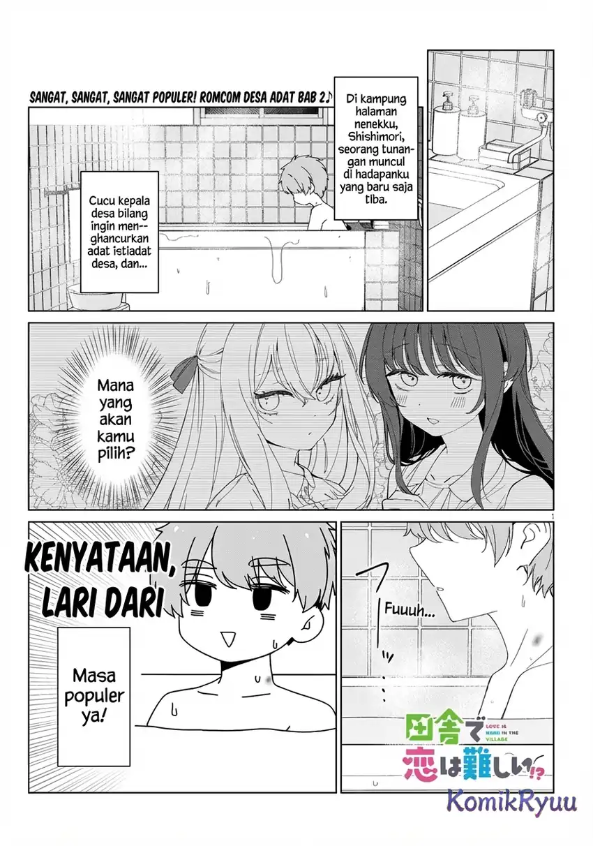 Baca Inaka de Koi wa Muzukashii!? - Chapter 02 halaman 3